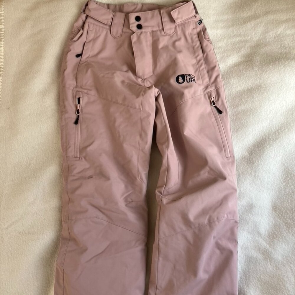 Pink ski pants size 12